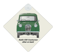 Austin A30 Countryman 1954-56 Car Window Hanging Sign